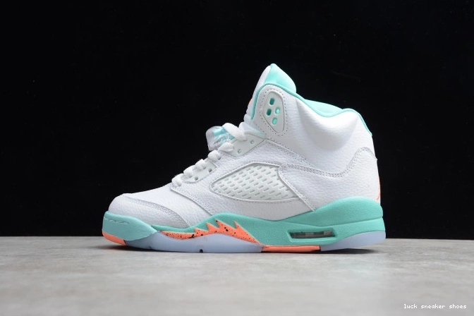 Cheap LUCY GS Air Jordan 440892-100 Light 5 Aqua 0811